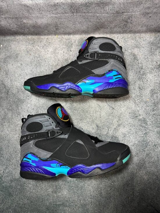 Size 10 | Jordan 8 Aqua No Box | Pre-Owned main image 8